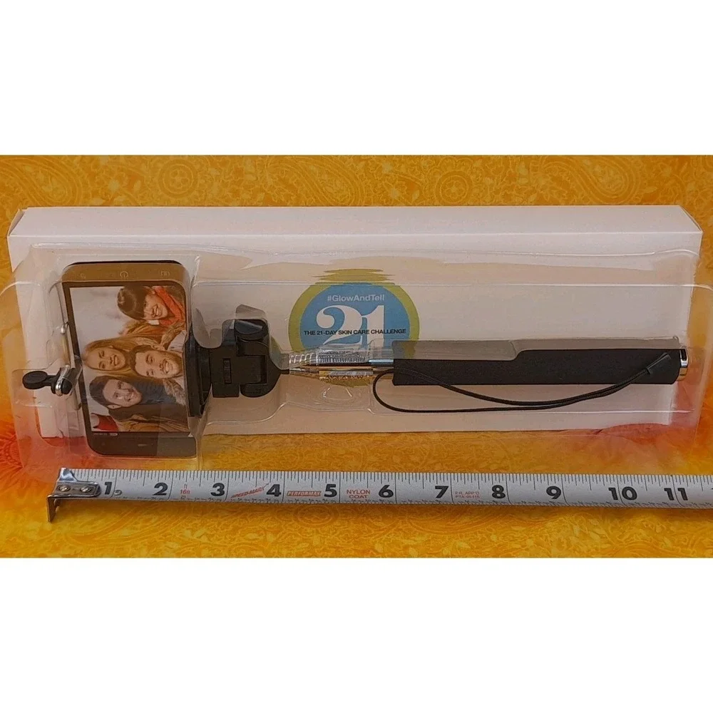Mary Kay Glow And Tell Selfie Stick 3ft Extendable Adjustable